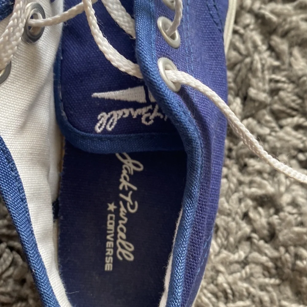 Converse Jack Purcell Blue Sneakers Size 13.5